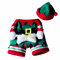 Pet Dog And Cat Christmas Suit Santa Claus Dressing Up Party Apparel Clothing With Hat - #1