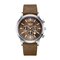 Classic Business Mens Quartz Watches Waterproof Calendar Date Leather Watches Portable Clock for Men - #3