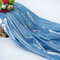  Laser Shiny Fabric Multicolor Decor Wedding Bedding Decorations DIY Handmade Materials - Lake Blue