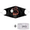 2Pcs PM2.5 Filter Food Mask Pattern Dustproof Mask With Breathing Valve Mask - 04