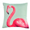 Creative Flamingo Cartoon Pattern Taie d'oreiller en coton Home Decor Housse de coussin - #3