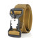 125cm Men's Casual Nylon Tactical Belt Plastic Magnet Function Buckle Military Belts - #08