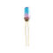 Trendy Gradient Natural Stone Handmade U-shaped Hairpin Colorful Alloy Hair Fork Chic Jewelry - 02