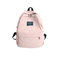 Nylon Backpack Female New Wild Fashion Simple High Junior High School Student Bag Female Campus Backpack - Pink