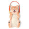 Bolsa feminina Shiba Inu Cachorro com tela sensível ao toque e moeda de pelúcia Bolsa - Vermelho