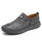 Menico Men Outdoor Non Slip Wearable Casual Slip On Shoes - Gray