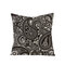 Bohemian Mandala Folk Geometrical Style Linen Throw Pillowcases Home Sofa Art Decor Cushion Cover - #6
