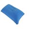 Convenient Ultralight Inflatable PVC Nylon Inflat Pillow Sleep Cushion Travel Bedroom Hiking Beach Car Plane Head Rest Support - jewelry blue