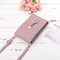 Bohemian Tassel Shoulder Bag 5.5 Inches Phone Bag For Women - Pink