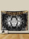 Sun Moon Mandala Patrón Tapiz Tapices para colgar en la pared Decoración para el dormitorio de la sala de estar - #06