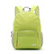 Casual Nylon Folding Light Backpack Shoulder Bag Crossbody Bags - Green
