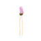 Trendy Gradient Natural Stone Handmade U-shaped Hairpin Colorful Alloy Hair Fork Chic Jewelry - 04
