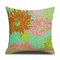 Vintage Floral Flower Print Linen Cushion Cover Home Sofa Office Waist Throw Pillowcases Art Dec - #9