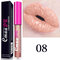 CmaaDu 12 Colors Metallic Lip Gloss Gold Sparkle Nude Long Lasting Waterproof Matte Liquid Lipstick - 08
