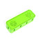 Honana HN-B60 Colorful صندوق تخزين الكابلات منظم الأسلاك المنزلية الكبيرة القوة غطاء الشريط  - أخضر