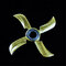Hand Spinner Tri Fidget Metal Finger Spin Focus EDC Toys For Rotating Stress Reliever - 08