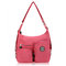 Women Nylon Waterproof Multifunctional Handbags Crossbody Bag Backpack Large Capacity Shoulder Bags - Watermelon Red