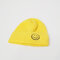 Short Knit Woolen Cap Skull Caps Cold Cap Thin Section - Yellow