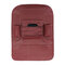 Multi-functional PU Leather Car Seat Back Storage Pocket Phone Cup Holder Organizer - Claret