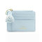 Stylish Casual Card Holder Coins Bag Portable Purse - Sky Blue