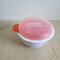 Cuisson à micro-ondes Egg Bowl Cuiseur à oeufs de qualité alimentaire - rouge