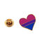 Creative Cute Heart Shaped Letter Badge Brooch Rainbow Love Brooch Women Jewelry - 04