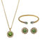 JASSY® Luxury 12 Months Birthstone Jewelry Set Lucky Zodiac Birthday Gemstone Best Gift for Women - August