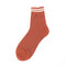 Sweat-absorbent Hollow Mesh Breathable Sports Socks - Orange