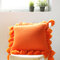 Nordic Style Knitted Fringed Lantern Ball Throw Pillowcase Solid Color Throw Pillow Case Home - #4