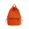Ins Wind Bag Female Fashion College Student Casual Backpack Vintage Sense Girl High School Japanese Bf Backpack - Orange