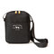 Nylon Multi-function Travel Crossbody Bag Solid Lightweight Shoulder Bag For Women - Black
