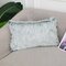 Cushion Long Hair Pillow Bedside Cushion Gradient Color Back Cushion Plush Pillowcase - #01