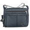 Waterproof Nylon Multi-functional Multi-pockets Shouler Bag Crossbody Bag For Men - Deep Grey