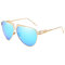 Men Women Vogue HD Polarized Metal Sunglasses UV400 Vogue Travel Riding Driving Sunglasses - #6