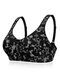 Soft Cup-full Coverage Leisure Wireless Adjustable Thin Bras - Black