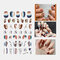 3D Colorful Nail Sticker Fruit Rainbow Series Simple Lovely Decoration Manicure Sticker - 11