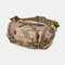 Men Canvas Camouflage Outdoor Tactical Sport Riding Waist Bag Sling Bag Chest Bag - #03