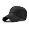 Mens Womens Ultra-thin Breathable Quick-drying Nylon Dad Hats Baseball Cap Outdoor Casual Carved Hat - Black