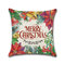 Retro Cartoon Christmas Santa Linen Throw Pillow Case Home Sofa Soft Cushion Cover Christmas Decor - #3