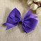 1 Pcs DIY Ribbon Butterfly Hair Bow Wedding Party Home Decoration  - Purple