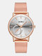 JASSY 10 Colors Stainless Steel Business Simple Fashion Alloy Quartz Watch - #05