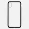 iPhone Phone Case Double-sided Transparent Tempered Glass Magnetic Metal Frame - #01