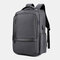 Anti-theft Backpack With USB Charging Port Casual Travel Bag For Men - Grey