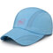 Men Breathable Quick-drying Mesh Baseball Cap Comfortable Outdoor Casual Net Sun Hat - Blue