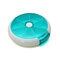 Honana HN-P1 Travel 7 Compartment Pill Box Medicine Rotation Holder Organizer Container Case - Sky Blue