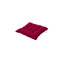 <US Instock>15.7 * 15.7 بوصة متعددة الألوان غير قابلة للانزلاق استوائية في الهواء الطلق فناء وسادة مقعد من الخيزران - أحمر