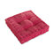 40/45/50cm Washable Corduroy Tatami Floor Seat Cushion Square Plaid Winter Warm Chair Pad Cushion - #5