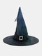 Bruja de Halloween Sombrero con LED luces, accesorios de decoración de fiesta para decoración del hogar, disfraz de fiesta para niños y adultos, adorno colgante de árbol - #11