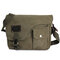 Vintage Messenger Bag Canvas Crossbody Bag Shoulder Bag For Men - Army Green