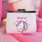 Cartoon Unicorn PU Change Card Pack Female Cute Buckle Wallet - #2